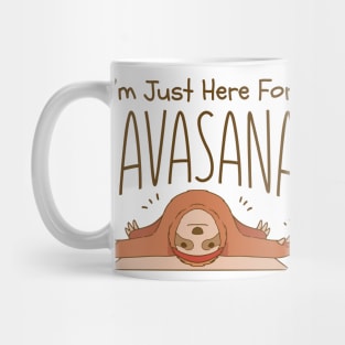 Sloth Savasana Serenity Mug